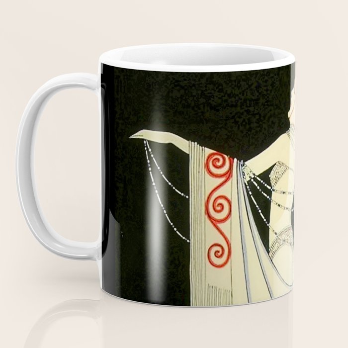 âThe Jewelled Gownâ Art Deco by J Carlos Coffee Mug Gallery Image 3