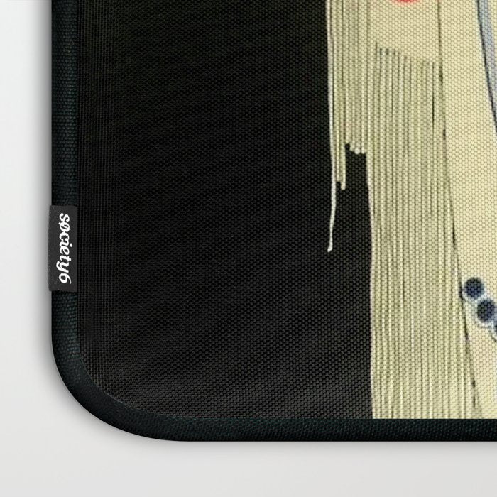 âThe Jewelled Gownâ Art Deco by J Carlos Laptop Sleeve Gallery Image 3