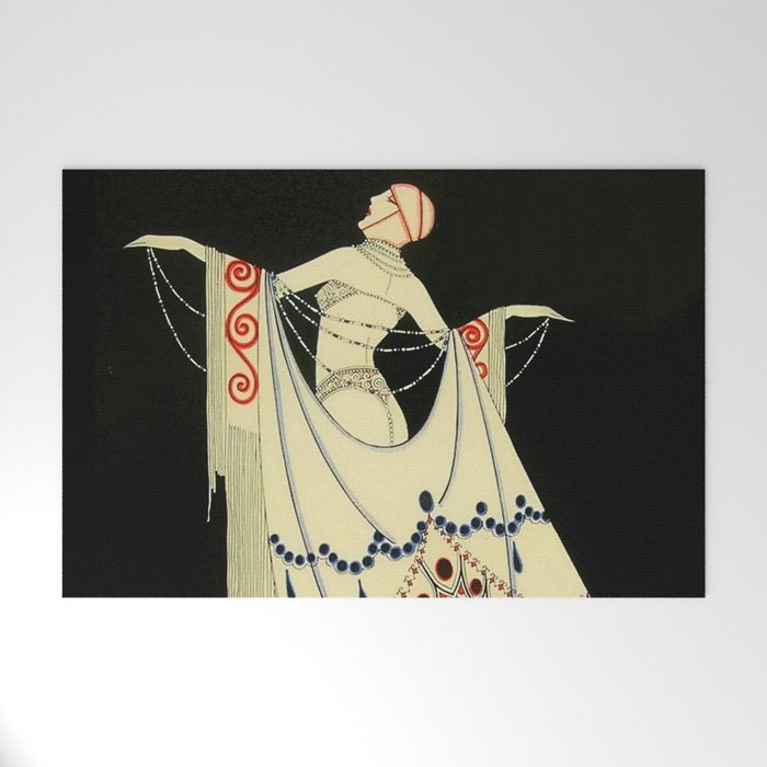 âThe Jewelled Gownâ Art Deco by J Carlos Welcome Mat Gallery Image 1