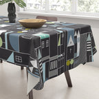 City life blocks moonless night Tablecloth Gallery Image 3