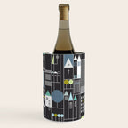 City life blocks moonless night Wine Chiller Gallery Image 1