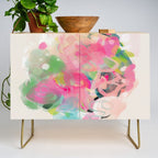 floral abstract bouquet Credenza Gallery Image 1