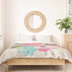floral abstract bouquet Duvet Cover Gallery Image 3