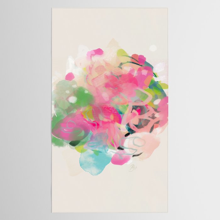 floral abstract bouquet Tablecloth Gallery Image 2