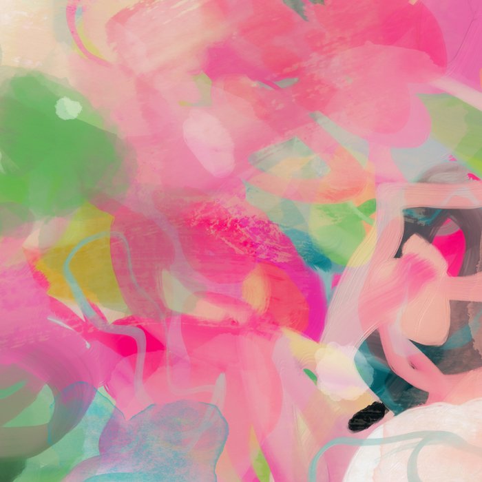floral abstract bouquet Coffee Mug Gallery Image 2