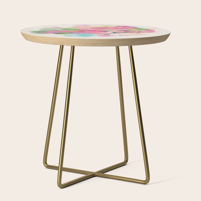 floral abstract bouquet Side Table Gallery Image 1