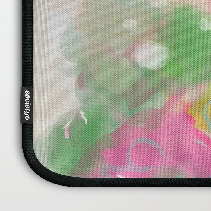 floral abstract bouquet Laptop Sleeve Gallery Image 3