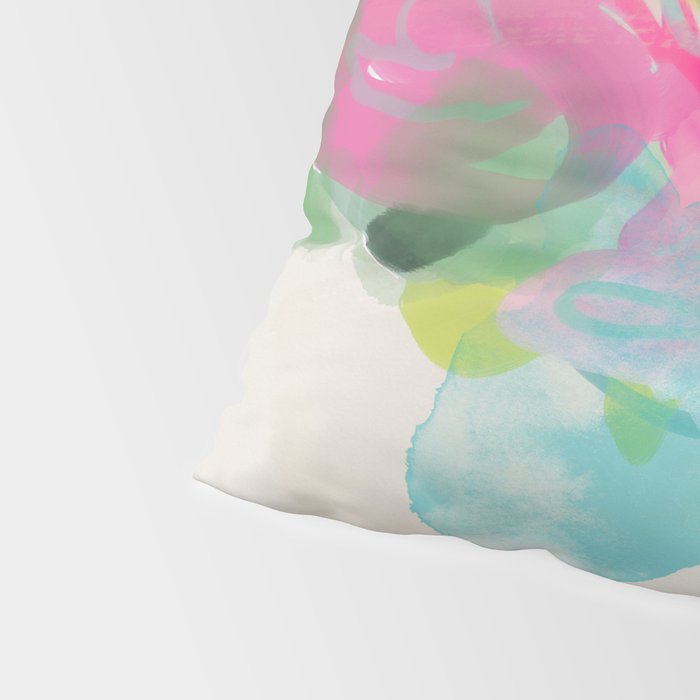 floral abstract bouquet Pillow Sham Gallery Image 4