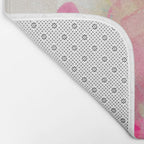 floral abstract bouquet Bath Mat Gallery Image 2