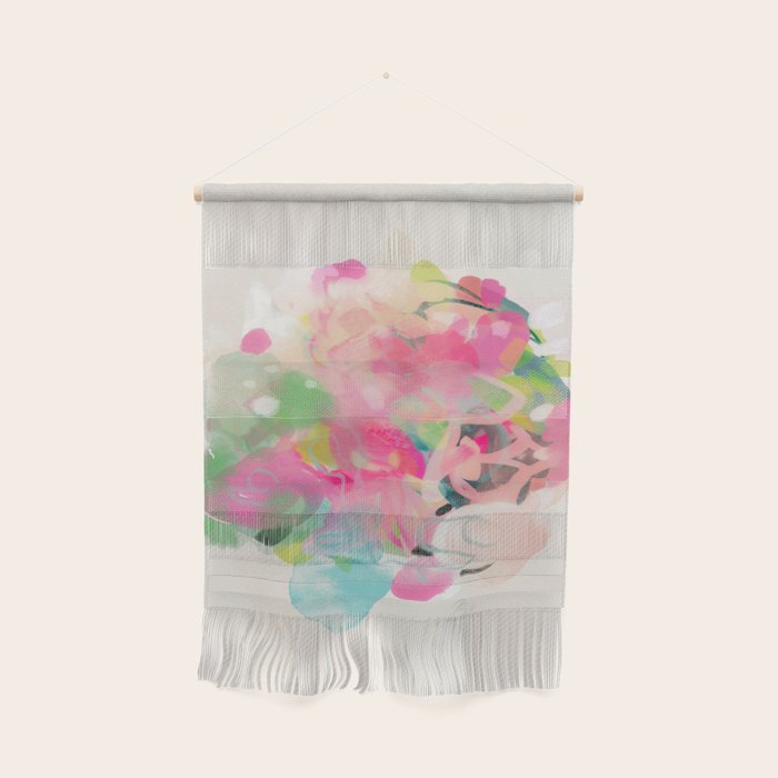 floral abstract bouquet Wall Hanging Gallery Image 1