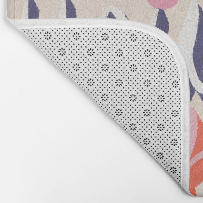 Girl You Got This - Navy & Red Palette Bath Mat Gallery Image 2