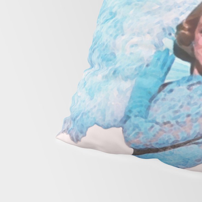 Sisters - White Christmas - Watercolor Pillow Sham Gallery Image 4