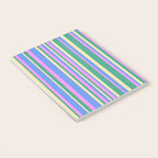 Classic Stripes XV - 90s Pastel Notebook Gallery Image 3