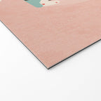 Festive Winter Hut in pink Welcome Mat Gallery Image 2