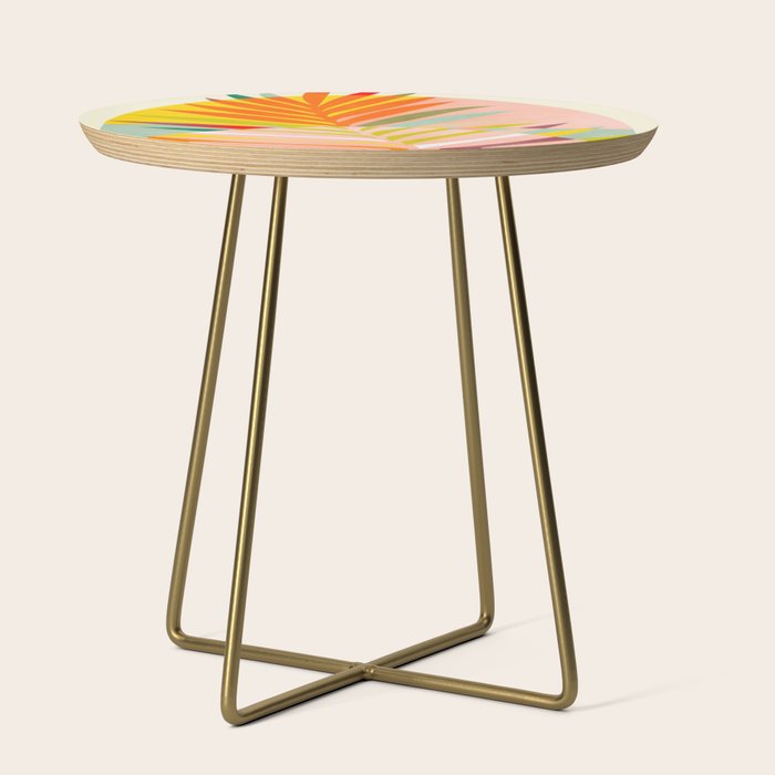minimal leaf tropical spring Side Table Gallery Image 1