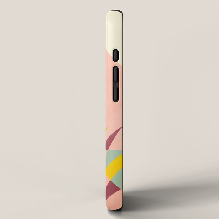 minimal leaf tropical spring iPhone Case Gallery Image 2