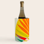 minimal leaf tropical spring Wine Chiller Gallery Image 2