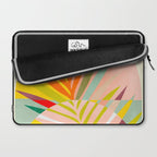 minimal leaf tropical spring Laptop Sleeve Gallery Image 2