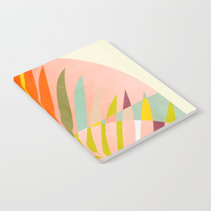 minimal leaf tropical spring Notebook Gallery Image 2