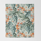 Exotic flower nature-07 Throw Blanket Gallery Image 2