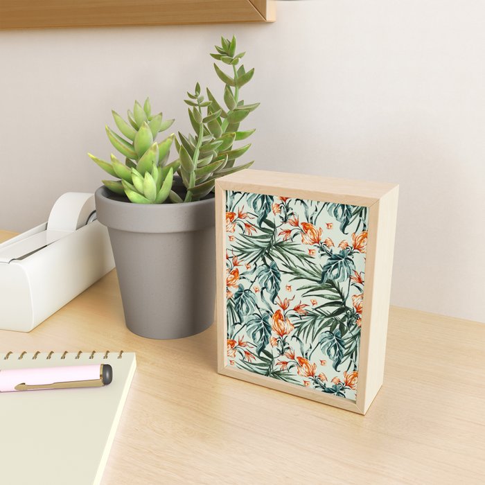 Exotic flower nature-07 Mini Art Print Gallery Image 2