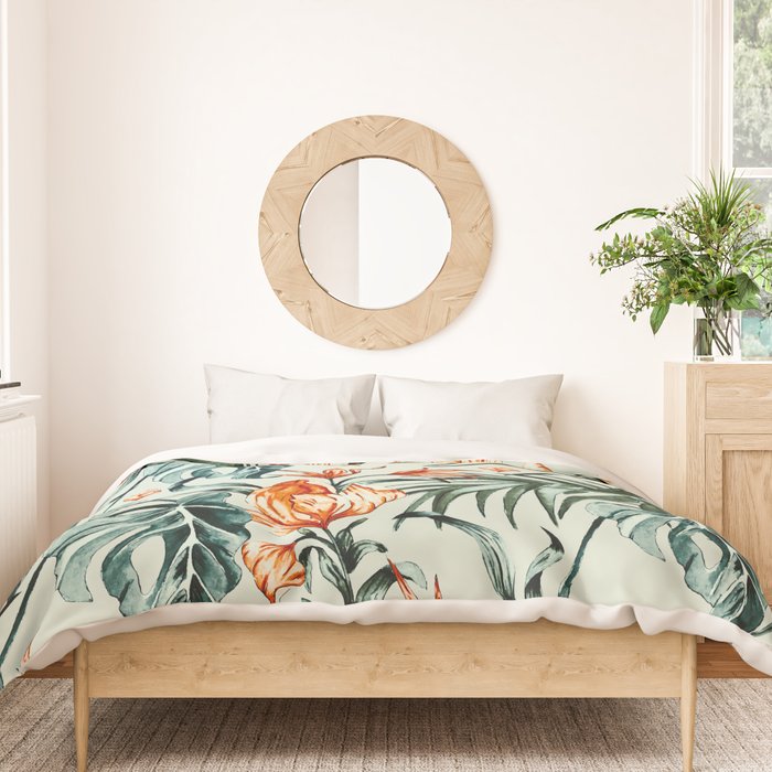 Exotic flower nature-07 Duvet Cover Gallery Image 3