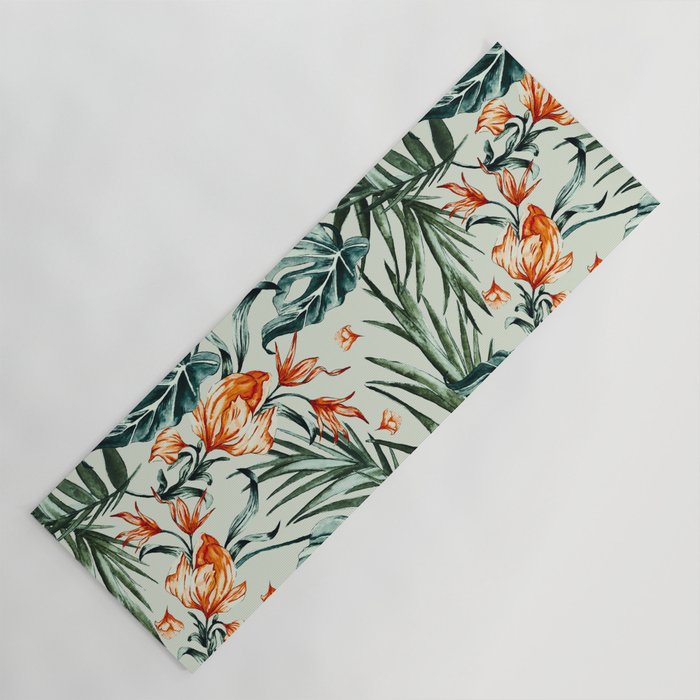 Exotic flower nature-07 Yoga Mat Gallery Image 1
