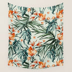 Exotic flower nature-07 Wall Tapestry Gallery Image 4