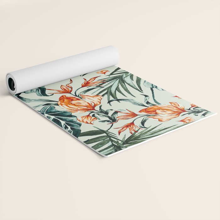 Exotic flower nature-07 Yoga Mat Gallery Image 2