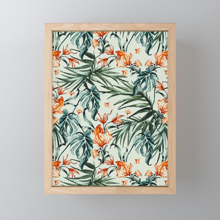 Exotic flower nature-07 Mini Art Print Gallery Image 1