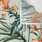 Exotic flower nature-07 Wall Tapestry Gallery Image 3