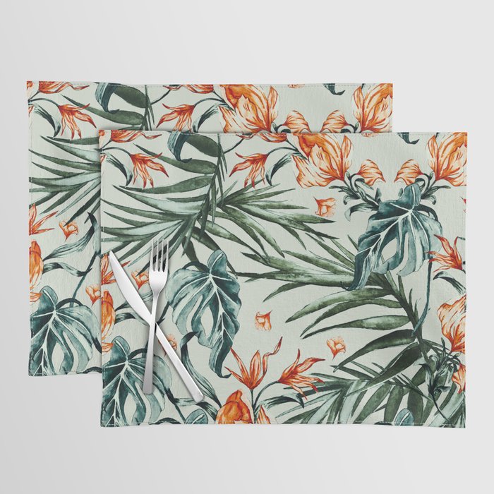Exotic flower nature-07 Placemat Gallery Image 1