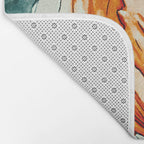 Exotic flower nature-07 Bath Mat Gallery Image 2