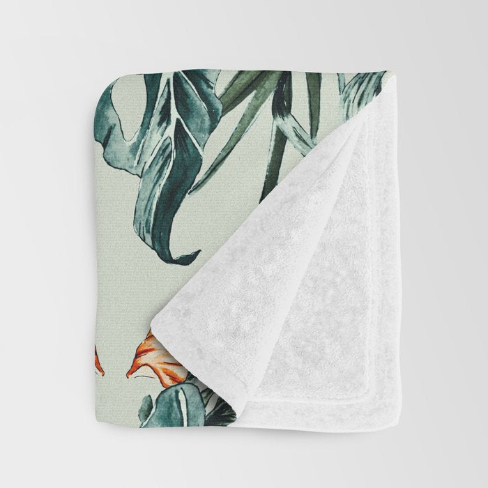 Exotic flower nature-07 Throw Blanket Gallery Image 3
