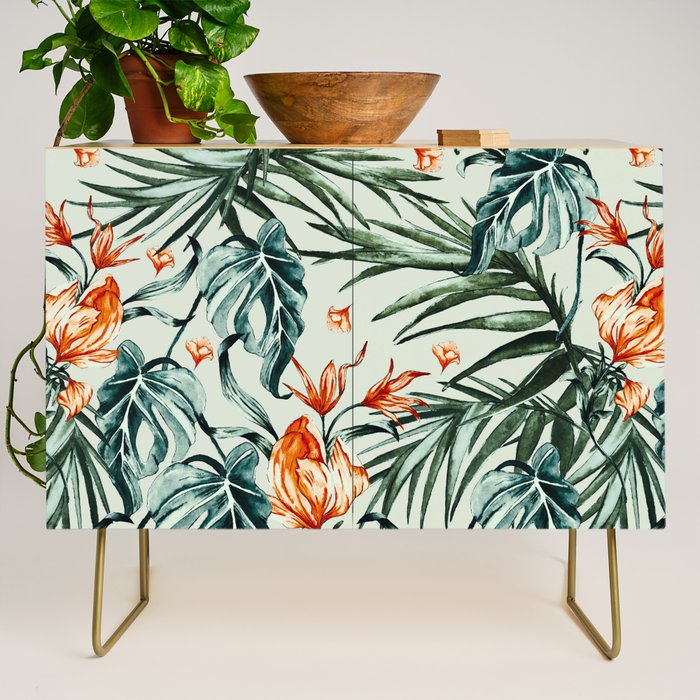 Exotic flower nature-07 Credenza Gallery Image 1