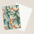 Exotic flower nature-07 Stationery Card Gallery Image 2