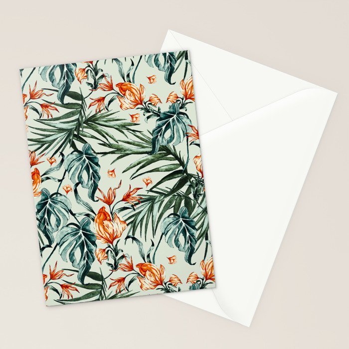 Exotic flower nature-07 Stationery Card Gallery Image 2