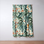 Exotic flower nature-07 Window Curtain Gallery Image 3