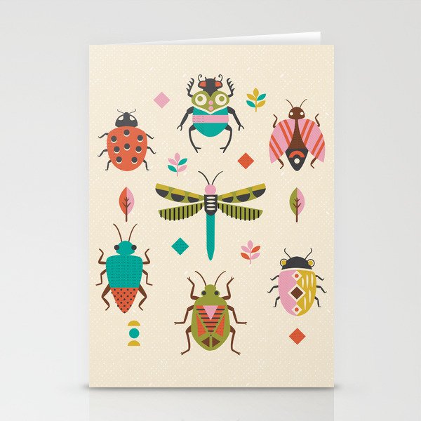 Mid century bugs Stationery Card Gallery Image 2