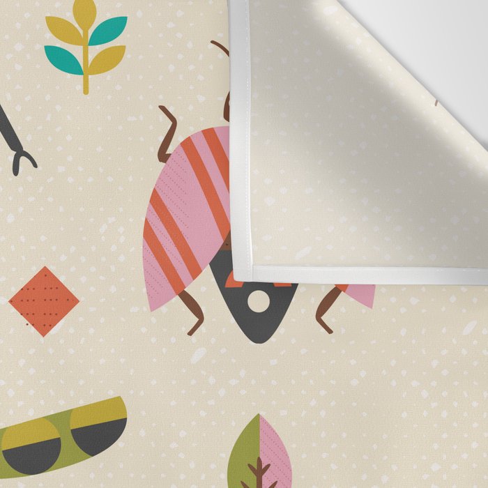 Mid century bugs Wall Tapestry Gallery Image 3