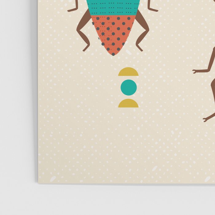 Mid century bugs Poster Gallery Image 3