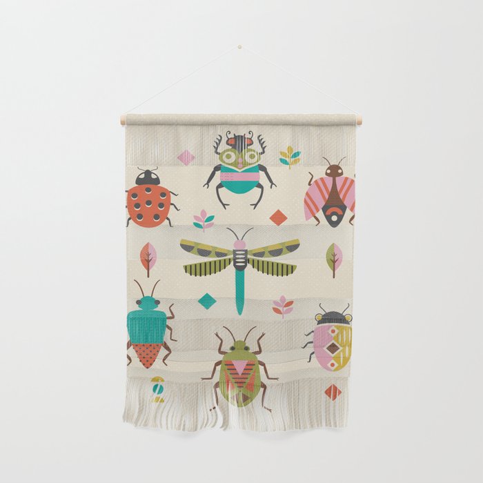 Mid century bugs Wall Hanging Gallery Image 1