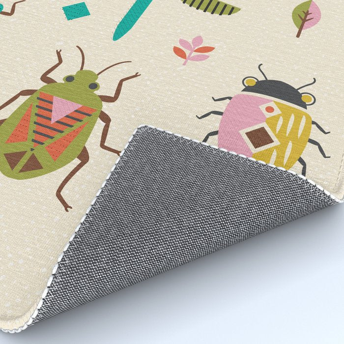 Mid century bugs Rug Gallery Image 4