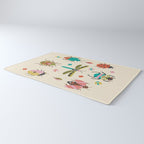 Mid century bugs Rug Gallery Image 3