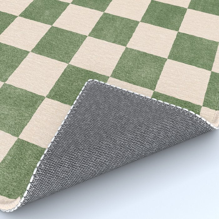 CHECKER - 001 - Olive Rug Gallery Image 4