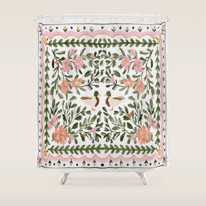 Walk in the Park Shower Curtain Gallery Image 1
