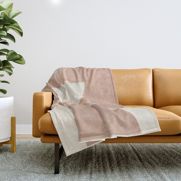 Geometric Shapes 3 Throw Blanket Gallery Image 1