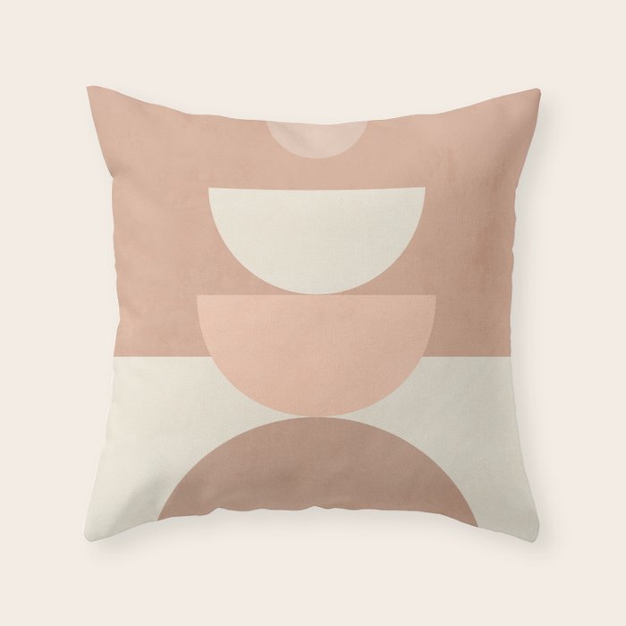 Geometric Shapes 3 Throw Pillow Gallery Image 6