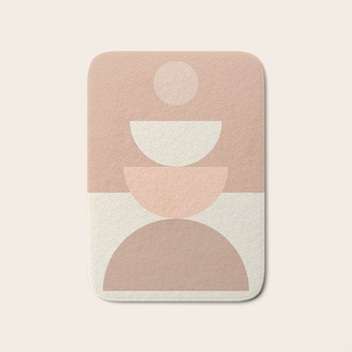 Geometric Shapes 3 Bath Mat Gallery Image 1