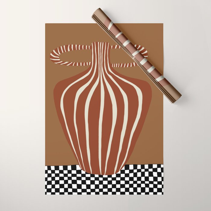 Minimal Pottery 2 Wrapping Paper Gallery Image 1
